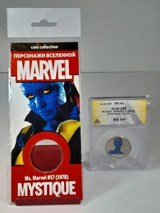 2018�N �}�[�x���R�~�b�N X-men �~�X�e�B�[�N �W�F�j�t�@�[�E���[�����X �R���N�^�[�Y�R�C�� ANACS�O���[�h-