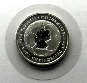 �h�C�c 10 EURO 2003 A �V���o�[ BU KM#223 FIFA 2006 ���[���h�J�b�v�A���J���BB1