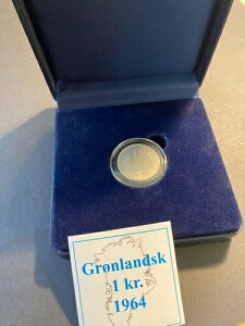 �O���[�������h 1 kr. 1964 UNC-AU �f�G�ȉ��ϔ� + COA �M�t�g�ɍœK KM 10a