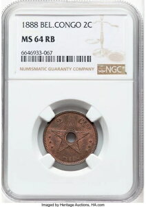 1888�N �R���S���R�� 2�T���`�[������ - MS64RB NGC