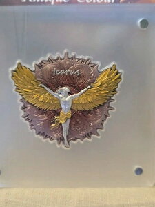 �J�����[�� 2025 2000�t���� ICARUS 2�I���X .999 �V���o�[ �H�ꖢ�J�� �����b�L #A008