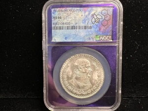 1964�N-Mo ���L�V�R�y�\ - MS66 NGC - �p�[�v���R�A - ��10% - 04046