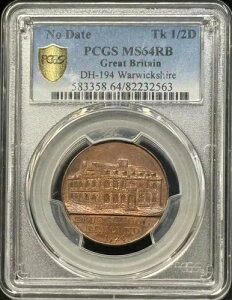 1790�N�R���_�[�g�[�N�� PCGS MS-64 RB DH-194 �E�H���b�N�V���[�A�P���v�\���Y
