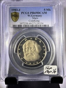 1983 J ���h�C�c �}���N�X 5 �}�[�N PCGS PR69DCAM - �g�b�v�|�b�v 1/5!!