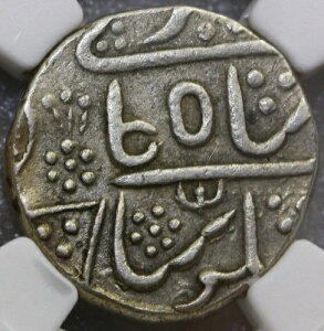 RY27 (1772) �C���h �V���o�[ ���s�[ BIKANIR-GAJ SINGH NGC XF �ڍ�
