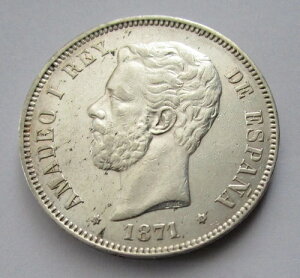 �X�y�C���A22-�A�}�f�I I�A5 �y�Z�^ 1871*18-75�A�V���o�[�A�󏭁AAXF�B