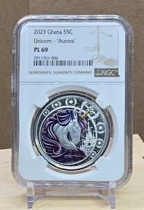 2023�N�K�[�i - 5�Z�f�B - ���j�R�[�� - �u�I�[�����v - NGC PL69 - �o�C�I���b�g�J���[�g�b�v�|�b�v
