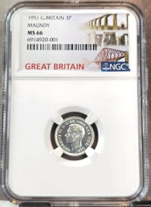 1951�N �C�M���X ��� 3�y���X �W���[�W6�� ���� NGC MS 66 �󏭕�Δ�