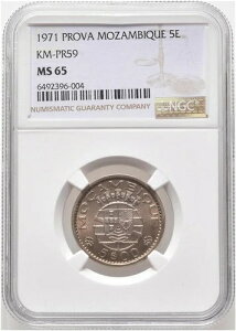 ���U���r�[�N 1971 5 Esc.�ANGC MS65 (PROVA) KM-Pr59