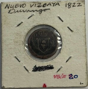 ���L�V�R �C�g�D���r�f�鍑 1822 �k�[�o �r�X�J�� 1/8 ���A�� �R�b�p�[ �I�N�^�{ ���A VF+