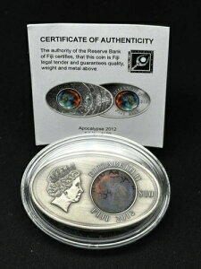 2012�N �t�B�W�[ �}���� �َ��^�̗\�� 925�V���o�[ 20g �R�C�� COA�t���i���Ȃ��j