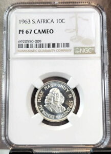 1963�N ��A�t���J ��� 10�Z���g �X�v�����O�{�b�N NGC PF 67 �J���I ��