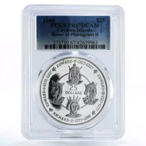 �P�C�}������ 25�h�� �v�����^�W�l�b�g2�� PR67 PCGS ��� 1980�N