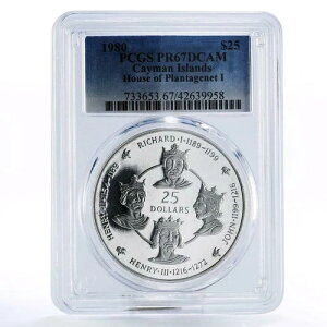 �P�C�}������ 25�h�� �v�����^�W�l�b�g1�� PR67 PCGS ��� 1980�N