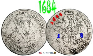 �h�C�c �v���C�Z�� ORT 1684�A18 �O���b�V�F�� 1/4 �^�[���[�AF. ���B���w������� #32938