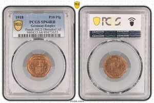 1918�N P10 Pfg Funck-392.2 Oberndorf AE�ARB�T���v���i�����j�APCGS SP64RB 114401