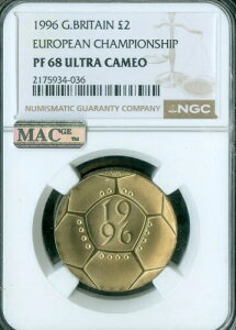 1996 �C�M���X 2 �|���h ���[�� �`�����s�I���V�b�v NGC PF68 �E���g�� �J���I MAC �t�@�C�l�X�g�B
