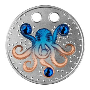 �J�����[���B 500FR 2022 Octapus-�R�C��/�y���_���g �V���o�[ (.925) �v���[�t�Ӓ菑����є�-