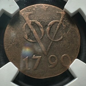 �j���[���[�N �y�j�[ 1790 VOC N??.E.INDIES DUIT �y�j�[ ���K�i NGC