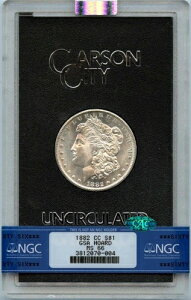 1882-CC �����K���E�_���[ GSA �z�[�h S$1 NGC MS66 (CAC)