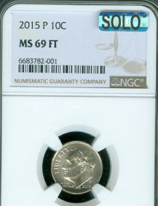 2015 P ���[�Y�x���g �_�C�� NGC MS69 FT MAC SOLO �ō��O���[�h & �X�|�b�g���X ���Ɋ󏭁B
