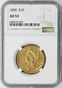 1880�N 10�h������ ���o�e�B�C�[�O�� NGC AU53