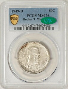 1949-D �u�b�J�[ T ���V���g�� �n�[�t 50 �Z���g MS67+ �Z�L���A PCGS ~ CAC 948497-26
