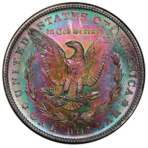 1880�N S ���[�K����� PCGS MS65 CAC ���C���{�[�g�[�������X�^�[�R�C�� ���i