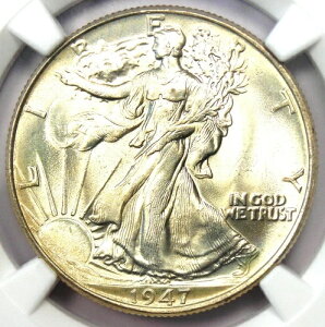 1947-P �E�H�[�L���O�E���o�e�B�E�n�[�t�_���[ 50�Z���g 1947�N - NGC MS67+ �v���X�O���[�h - 9,500�h������