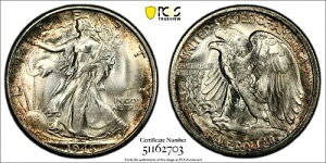 1946-S * PCGS MS67�u�S�[���h�V�[���h�vWALKER-PCGS 4,000�h�� �Z�[�����i 2850.00�h��