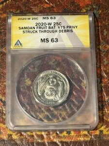 ?? 2020W MS 63 �T���A�t���[�c�o�b�g V75 �j�Ђ�˂������� 25�Z���g �󏭃N�H�[�^�[