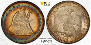 1875-CC 20�Z���g *PCGS UNC* ���������C���{�[�g�[��!!! ����������!!