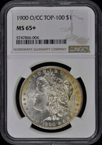 1900-O/CC TOP-100 �����K���E�_���[ S$1 NGC MS65+