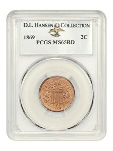 1869 2c PCGS MS65RD ex: D.L. �n���Z��