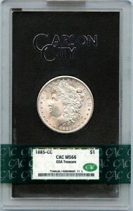 1885-CC �����K���E�_���[ S$1 GSA �z�[�h CACG MS66 CAC