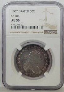1807�N 50�Z���g �h���[�v�o�X�g �n�[�t�_���[ O-106 AU50 NGC 5710302-007