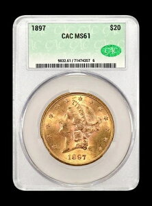 1897�N �_�u���C�[�O���X ���o�e�B�w�b�h CACG MS 61 CAC