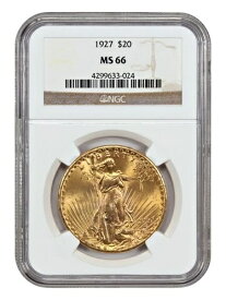 1927年 $20 NGC MS66-St.ゴーデンス $20-