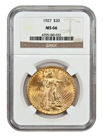 1927年 $20 NGC MS66-St.ゴーデンス $20-
