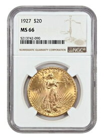 1927年 $20 NGC MS66-St.ゴーデンス $20-