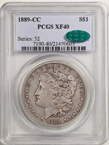 1889-CC 1�h�� �����K����� XF40 PCGS CAC 21490605