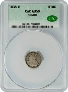 1838-O ���Ȍ^���R�̏��_�� �n�[�t�_�C�� H10C ���Ȃ� AU50 CACG ~ CAC 950072-1