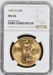 1923�N D �Z���g�E�S�[�f���Y �_�u���C�[�O�� NGC MS-65