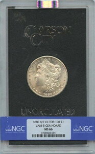 1880�N 8/7-CC TOP-100 �����K���E�_���[ VAM-5 GSA �z�[�h S$1 NGC MS66