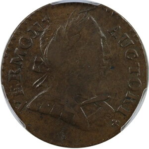 1788�N �o�[�����g���� 1/2�y���X RR-24 W2200 R3 ���� �E PCGS VF25 CHOICE �F���g�p