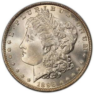 1896-P 1 �h�� �����K�� �_���[ PCGS MS67 - �����Ȍ���̂���u���X�g �z���C�g�A�悭�ł���Ă��܂��B
