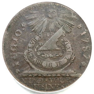 1787 N 13-X PCGS XF40 ��������� �t�W�I�Z���g �R���j�A������