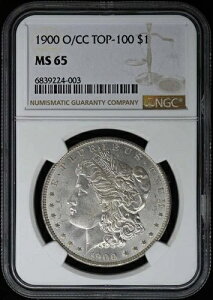 1900-O/CC TOP-100 �����K���E�_���[ S$1 NGC MS65