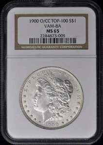 1900-O/CC TOP-100 �����K���E�_���[ VAM-8A S$1 NGC MS65