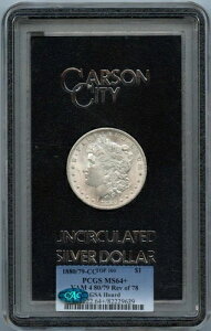 1880/79-CC ���[�K���E�_���[ GSA �g�b�v100 Vam 4 Rev 78 PCGS MS64+ CAC